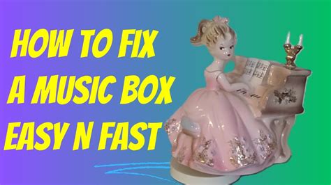 repair overwound music box